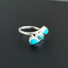 Charger l&#39;image dans la galerie, Bague en argent turquoise Anjuna
