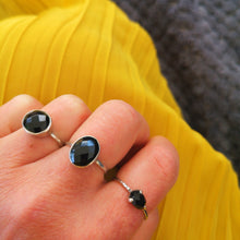 Charger l&#39;image dans la galerie, Bague en argent onyx
