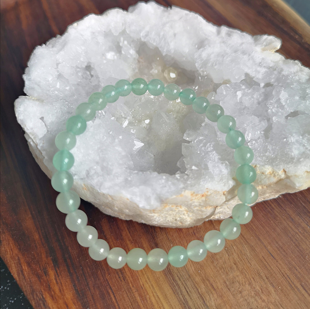 Bracelet en pierre aventurine