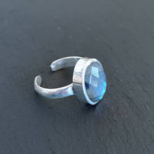 Charger l&#39;image dans la galerie, Bague en argent 925 labradorite
