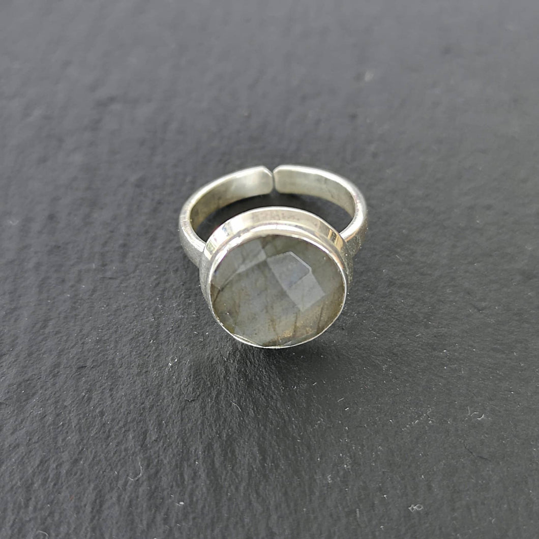 Bague en argent labradorite Jyothi