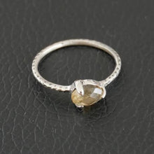 Charger l&#39;image dans la galerie, Bague en argent citrine originale
